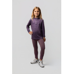 Trainings-T-shirt Pegasus kind Horze Vuursteen Grijs