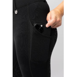 Thermolegging Horze Dea kind met volledige grip Zwart
