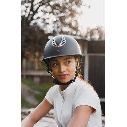 Paardrijcap Horze Celeste Zwart