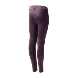 Paardrijlegging Horze Dea kind Zwart pruim Violet