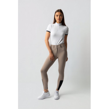 Rijbroek Horze Evelyn full seat dames Eenvoudige taupe Beige Rijbroek Horze Evelyn full seat dames Eenvoudige taupe Beige