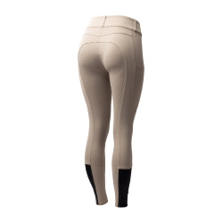 Rijbroek Horze Evelyn full seat dames Eenvoudige taupe Beige Rijbroek Horze Evelyn full seat dames Eenvoudige taupe Beige