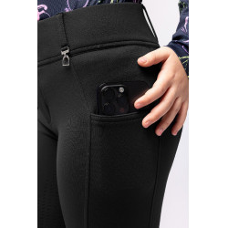 Rijbroek Horze Mira kinderen met full seat Opening Marineblauw