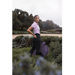 Horze Carolyn denim fullgrip damesrijbroek Zwart