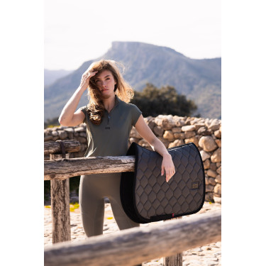 Springzadeldek B Vertigo Onyx Chimera Grijs