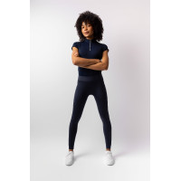 Rijlegging Horze Maia full seat dames Opening Marineblauw