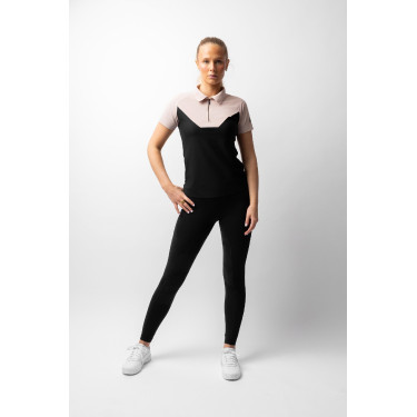 Damespolo B Vertigo Giselle tweekleurig Zwarte schoonheid