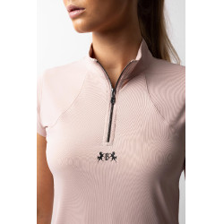 Trainings-T-shirt B Vertigo Joelle korte mouwen dames Sepia roze Trainings-T-shirt B Vertigo Joelle korte mouwen dames Sepia roze