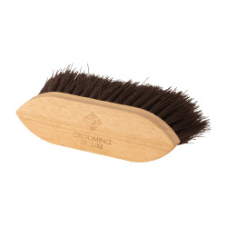 Harde borstel Wooden classic medium Grooming Deluxe Bruin