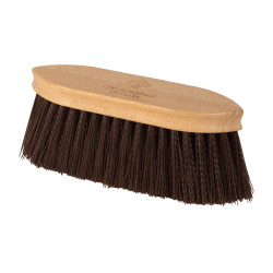 Harde borstel Wooden classic medium Grooming Deluxe Bruin