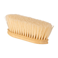 Harde borstel Wooden classic medium Grooming Deluxe Natuurlijk Bruin