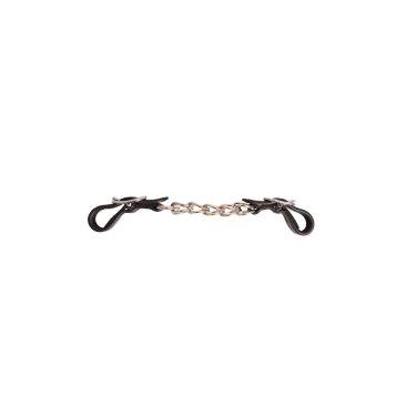 Eenvoudige hackamoreketting Dy'on New English Zwart Eenvoudige hackamoreketting Dy'on New English Zwart