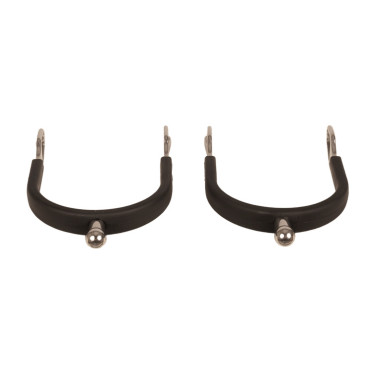 Stalen bolsporen met Velari-rubber Roestvrij staal