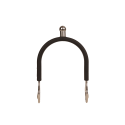 Stalen bolsporen met Velari-rubber Roestvrij staal