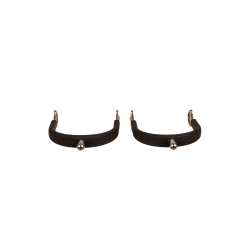 Ronde stalen sporen met rubber Velari Roestvrij staal