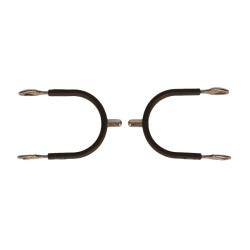 Ronde stalen sporen met rubber Velari Roestvrij staal