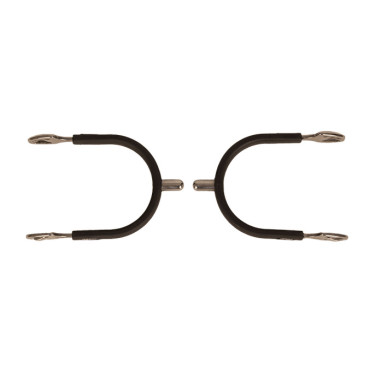 Ronde stalen sporen met rubber Velari Roestvrij staal