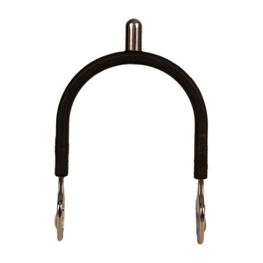 Ronde stalen sporen met rubber Velari Roestvrij staal