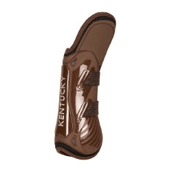 Voorste beenbeschermers met elastische bescherming van de carpus Kentucky Bruin