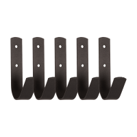 Vliegendekenhouder per 5 matzwart Grooming Deluxe Zwart