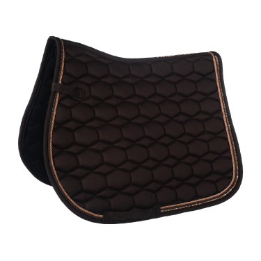 Rosegold Glamour Style Tapijt HKM Bruin / roségoud
