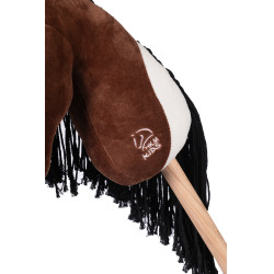 Hobby Horse HKM Professional Slim Line Bruin / wit