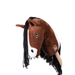 Hobby Horse HKM Professional Slim Line Bruin / wit