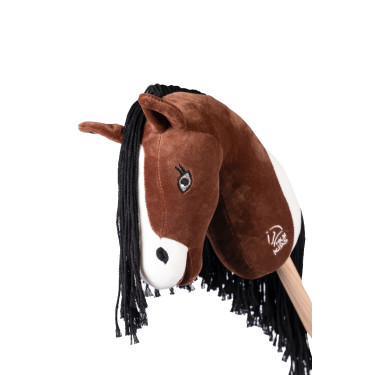 Hobby Horse HKM Professional Slim Line Bruin / wit