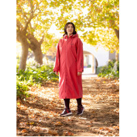 Lange waterdichte jas LeMieux HydroShield Marine Marineblauw