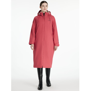 Lange waterdichte jas LeMieux HydroShield Veenbes Roze