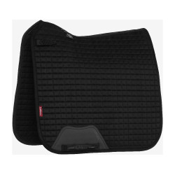 LeMieux Suede Dressage Square Reflective Zwart