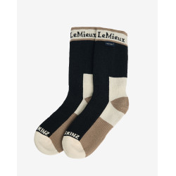 Waterdichte sokken LeMieux x Sealskinz Zwart Waterdichte sokken LeMieux x Sealskinz Zwart