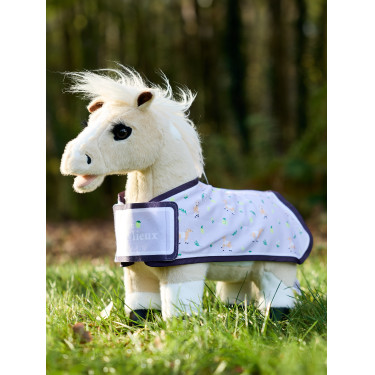 LeMieux Toy Pony-deken met citroenprint Lila Violet