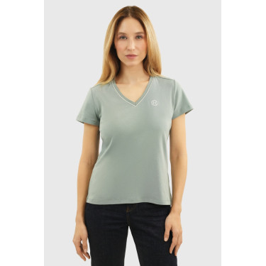 T-shirt Harcour Berenice dames Kolibrie Groen