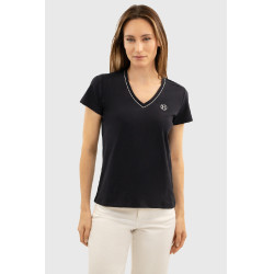 T-shirt Harcour Berenice dames Marine Marineblauw T-shirt Harcour Berenice dames Marine Marineblauw