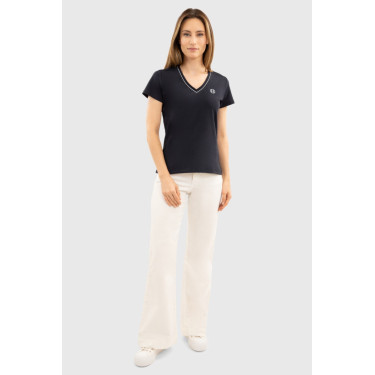 T-shirt Harcour Berenice dames Marine Marineblauw T-shirt Harcour Berenice dames Marine Marineblauw