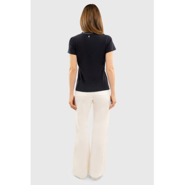 T-shirt Harcour Berenice dames Marine Marineblauw T-shirt Harcour Berenice dames Marine Marineblauw