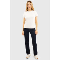 T-shirt Harcour Belsara dames Wit