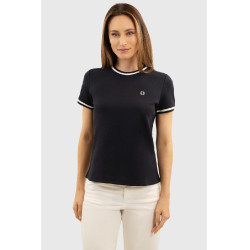 T-shirt Harcour Belsara dames Marine Marineblauw T-shirt Harcour Belsara dames Marine Marineblauw