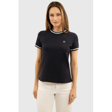 T-shirt Harcour Belsara dames Marine Marineblauw T-shirt Harcour Belsara dames Marine Marineblauw