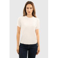 T-shirt Harcour Tzimi dames Wit