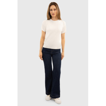T-shirt Harcour Tzimi dames Wit