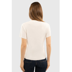T-shirt Harcour Tzimi dames Wit
