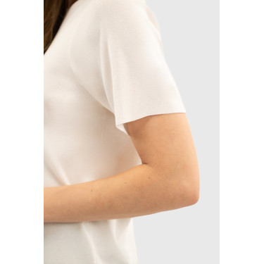 T-shirt Harcour Tzimi dames Wit