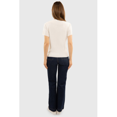 T-shirt Harcour Tzimi dames Wit