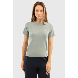 T-shirt Harcour Tzimi dames Kolibrie Groen