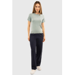 T-shirt Harcour Tzimi dames Kolibrie Groen