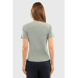 T-shirt Harcour Tzimi dames Kolibrie Groen
