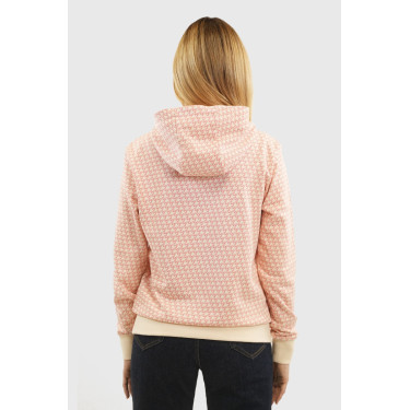 Sweater Harcour Sama dames Pamplemousse jump shell Roze