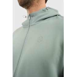 Harcour Bryss Zip-sweater Kolibrie Groen